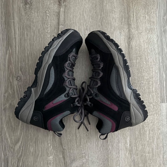 Northside Women’s Black & Purple Pioneer Waterproof Hiking Boot Size 6 - Picture 7 of 13